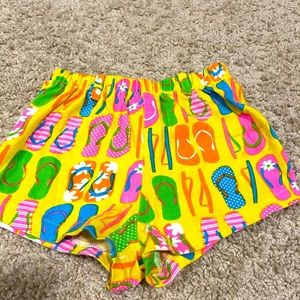 Yellow Sandal shorts